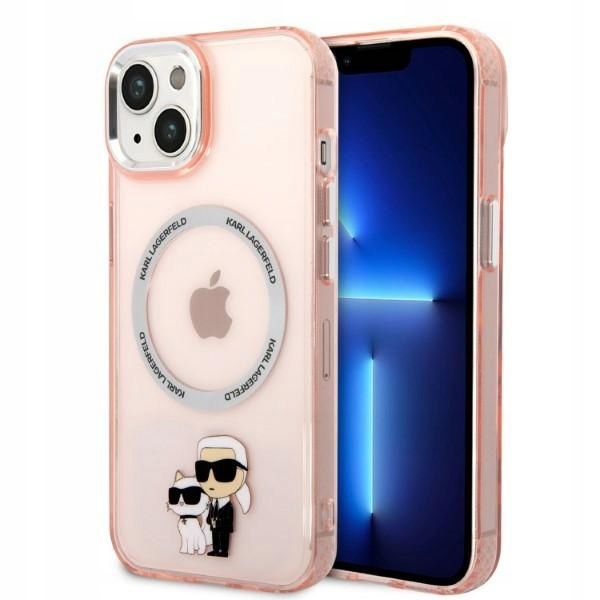Pouzdro Karl pro Lagerfeld KLHMP14MHNKCIP iPhone 14 Plus 15 Plus 6,7" hardcas