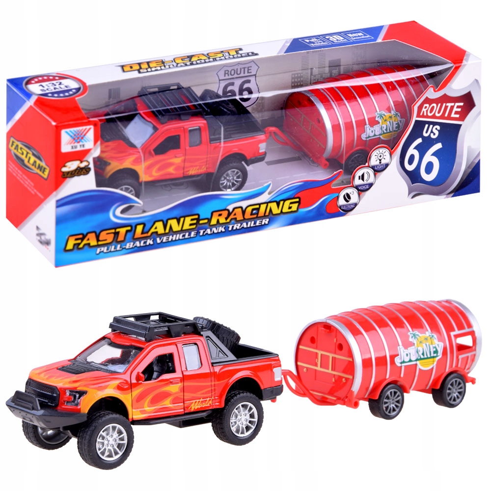 

Autko Pickup zestaw przyczepa-beczka ZA3583