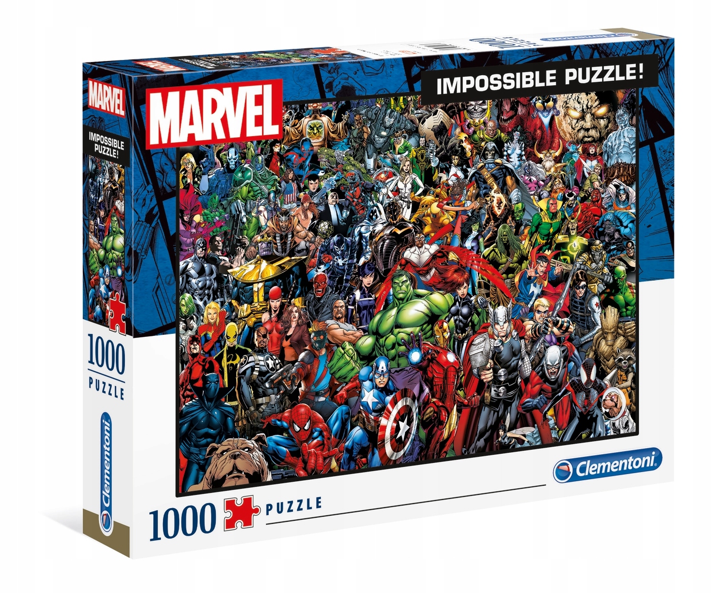 PUZZLE 1000 MARVEL AVENGERS IMPOSSIBLE CLEMENTONI EAN (GTIN) 8005125394111