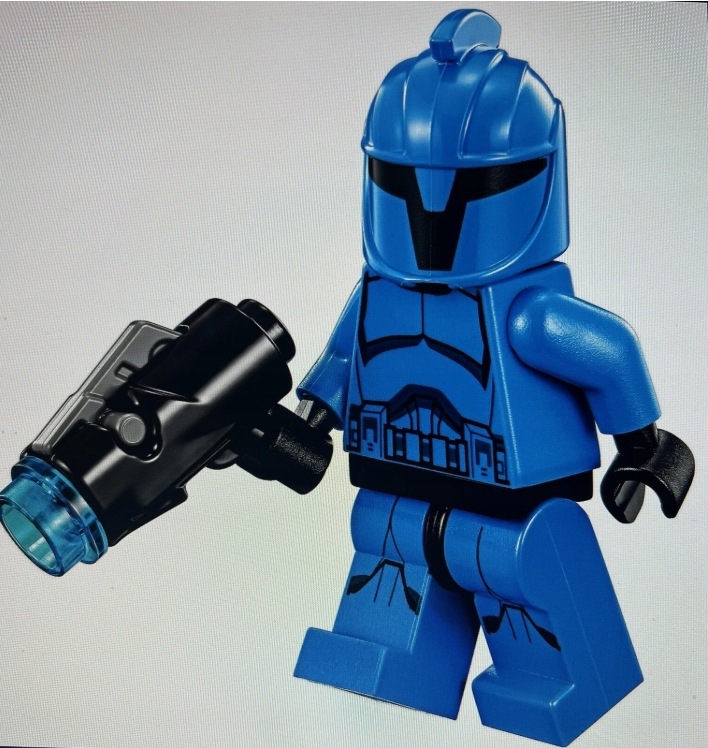 Lego figurka sw0614 sw614 Senate Commando Trooper Star Wars 75088 New