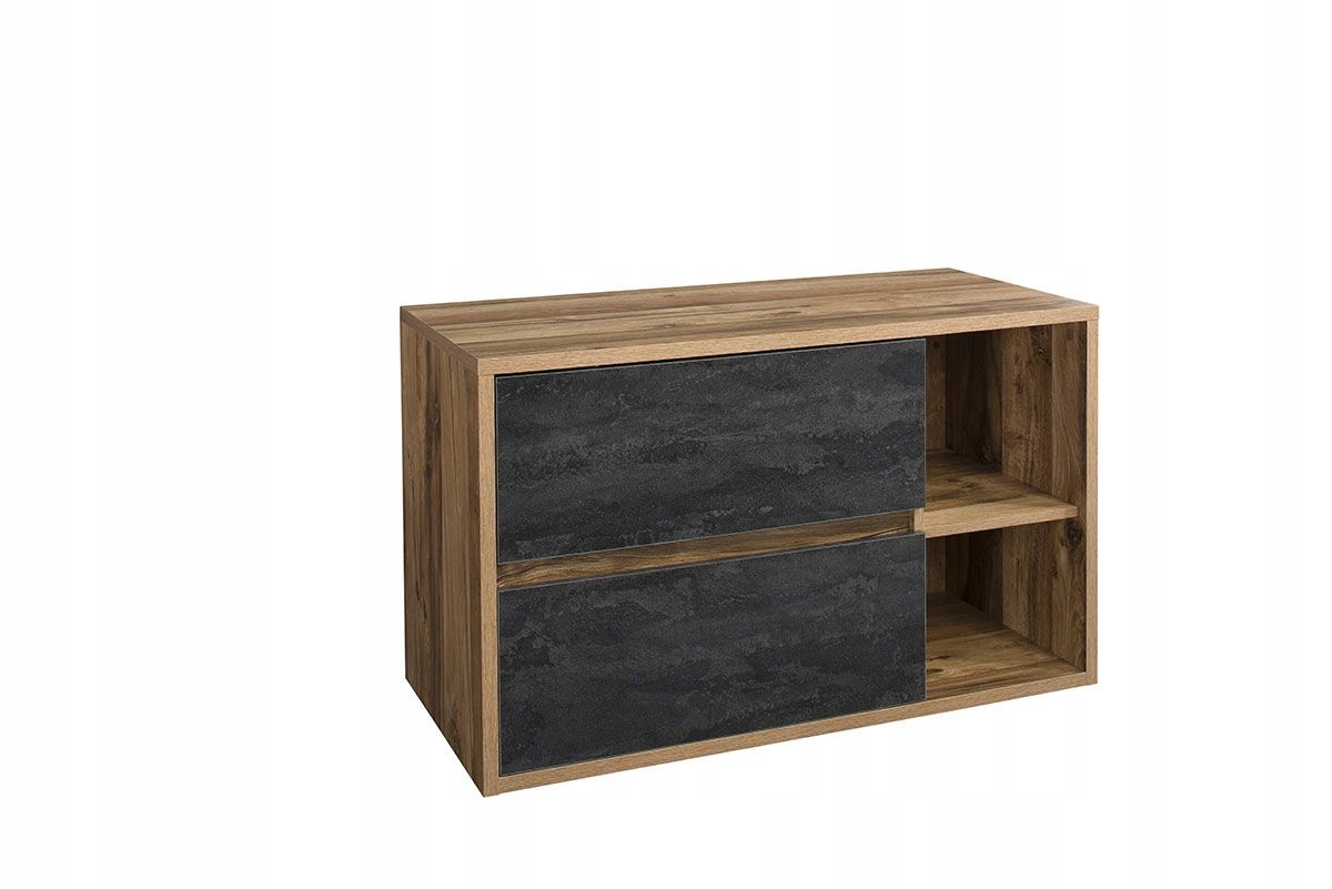 SZAFKA WISZĄCA POD UMYWALKĘ 100CM HAMPTON CONCRETE