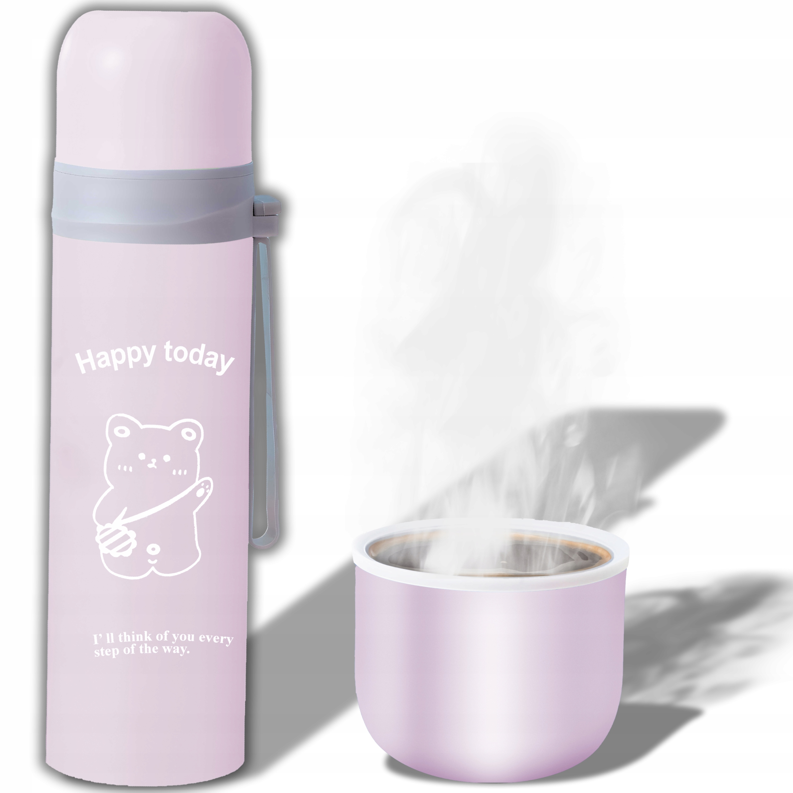 TERMOS STALOWY PRÓŻNIOWY 500ML 0,5L TERMICZNY