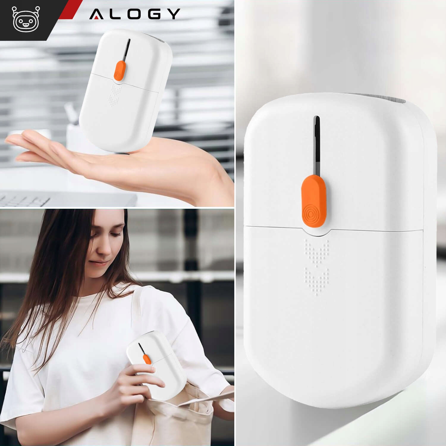 Zestaw czyszczący do ekranów telefonu przenośny czyścik 10w1 Wielofunkcyjny Marka Alogy