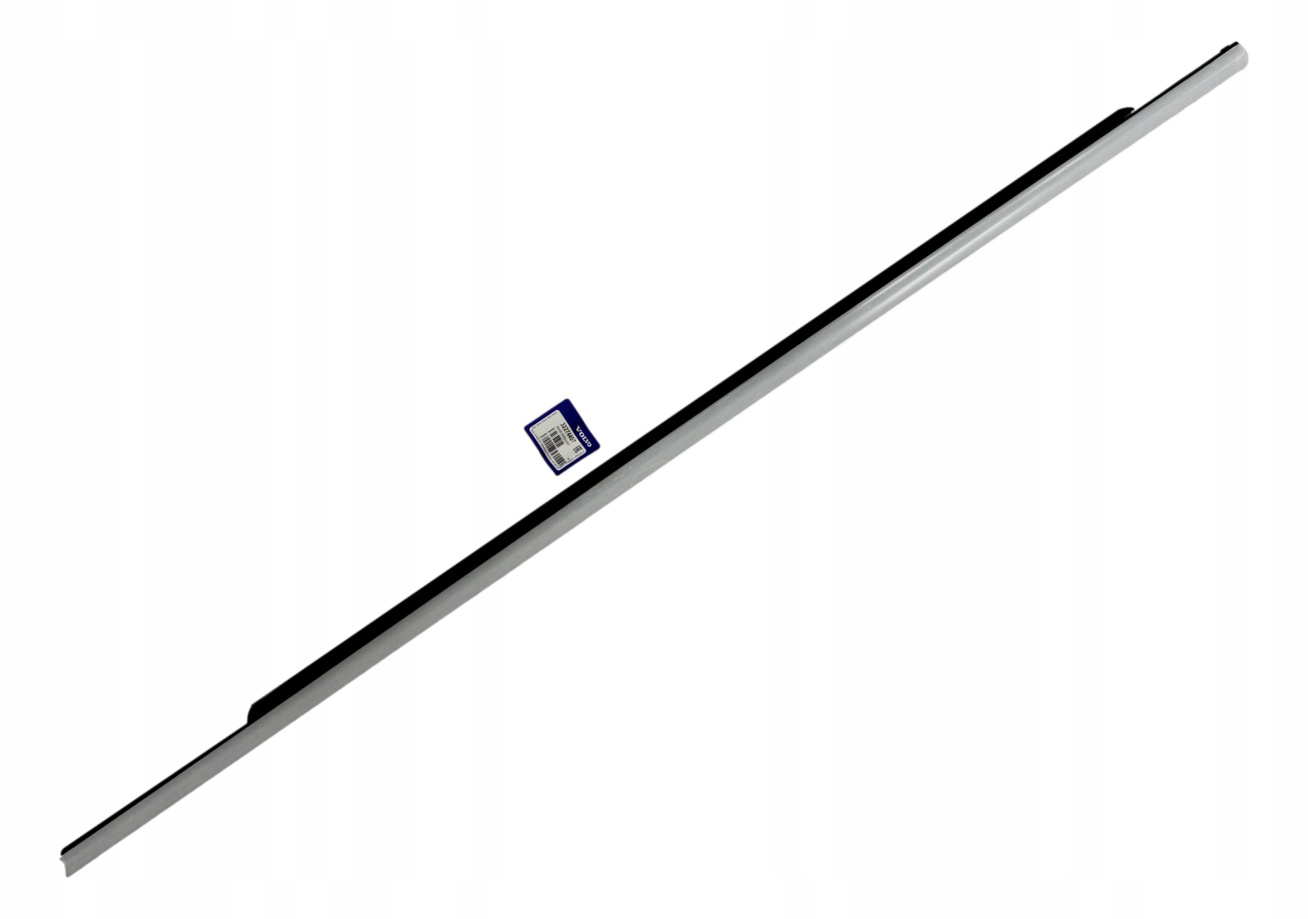 Volvo S60 III přední levá lišta dveří černá Oe