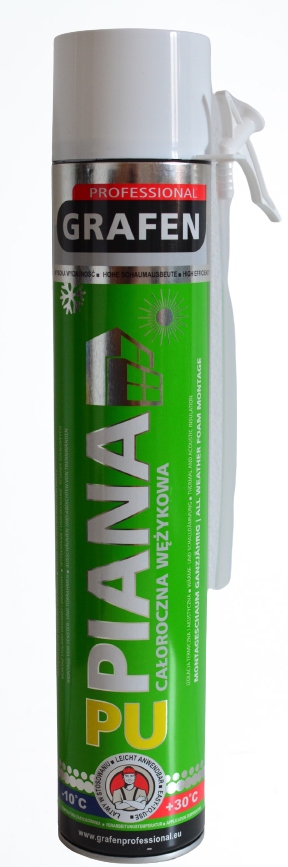 

Grafen piana montażowa niskoprężna wężykowa 750g