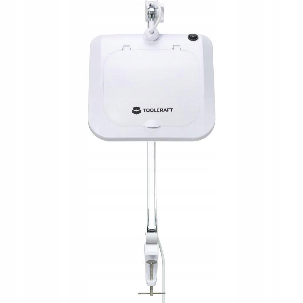 Lupa z oświetleniem LED TOOLCRAFT 1.75 x Maksymalne powiększenie 1.75 x