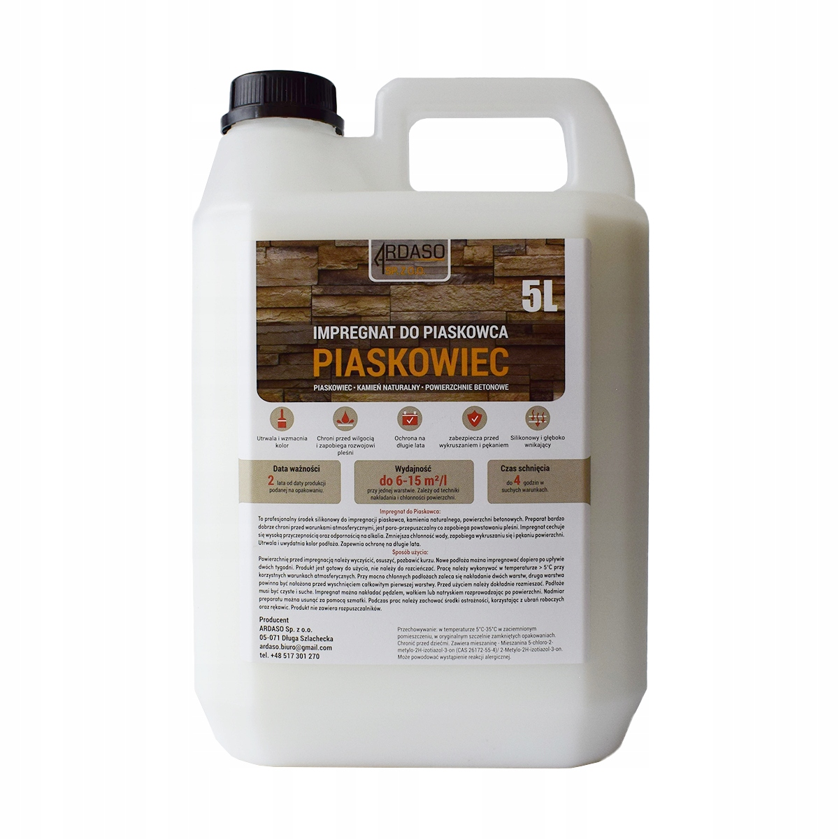 Impregnát na pískovec a kámen 10 l