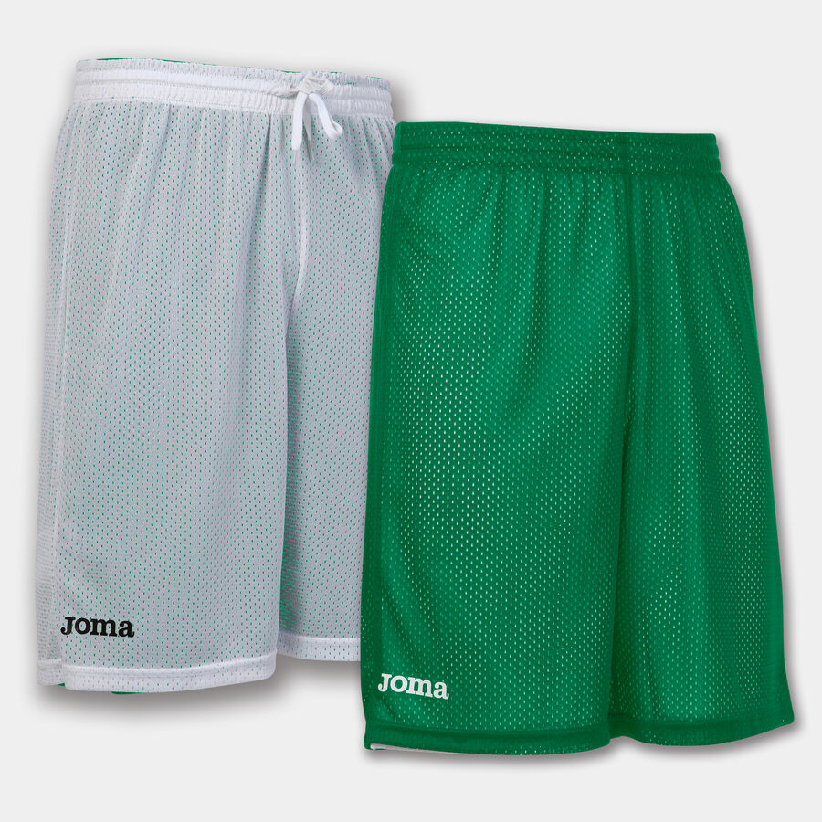 Spodenki koszykarskie dwustronne Joma Rookie zielone 100529.450 rozmiar Xs