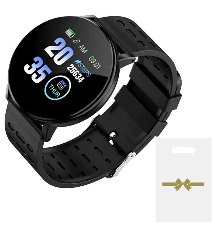 SMARTWATCH Zegarek WODOODPORNY POŁĄCZENIA PL MENU SPORT PULS SMART WATCH Marka Smart-Trend
