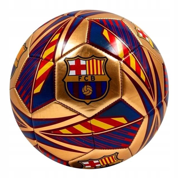 Fotbalový Míč Fc Barcelona Pitch Gold Vel. 5