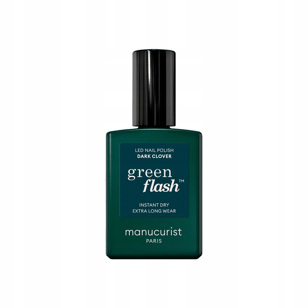 Manucurist Green Flash Led Gel Nail Lacquer Lak Na Nehty Tmavě Modrý