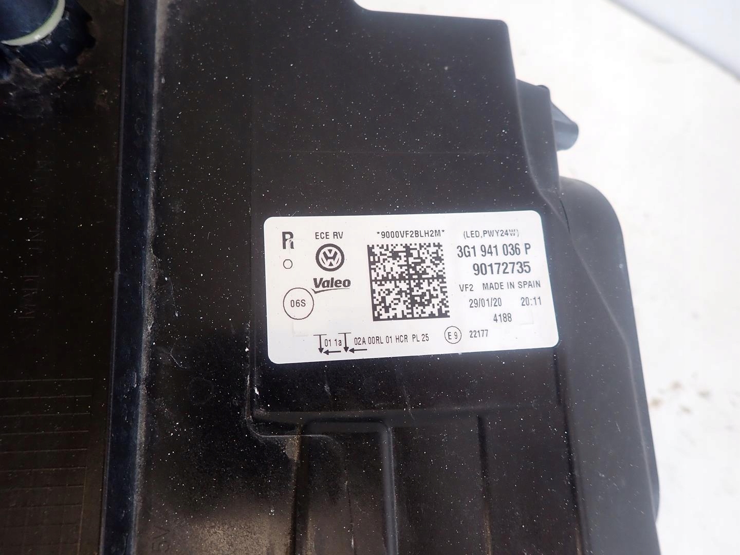 light front right VW PASSAT B8 LIFT 2019- FULL LED
