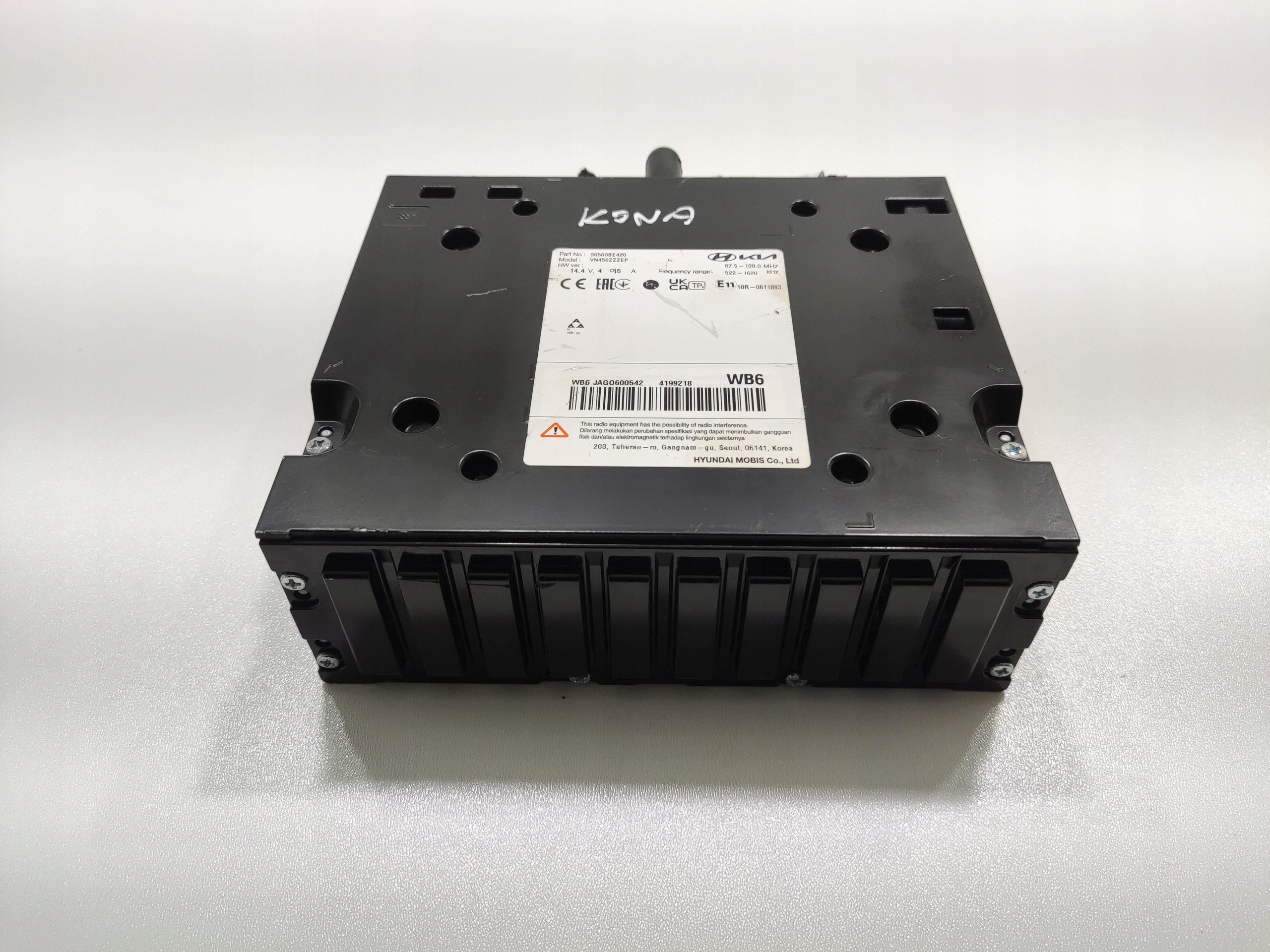 control unit module RADIA TUNER HYUNDAI KONA II 2023-2025 96560-BE420