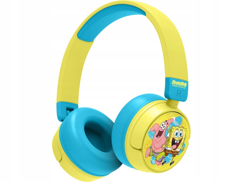OTL Technologies SpongeBob Kids Wireless Dla Dzieci Nauszne Żółto-zielony