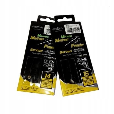 Mikado Przypony Method Feeder Rigs HMFB211G-16 2szt