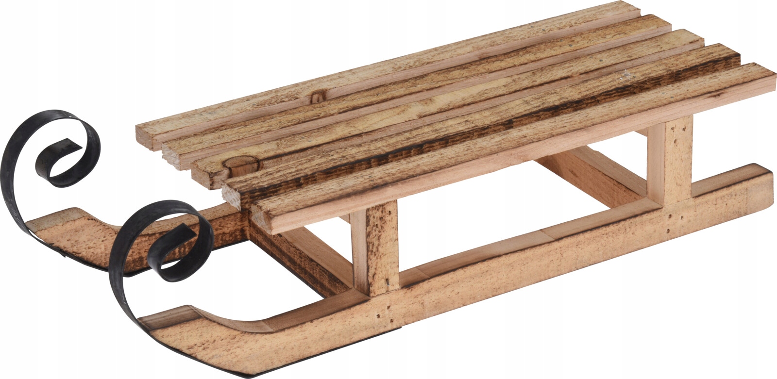 

Drewniane sanki Sanie Z Płozami dekoracja Święta