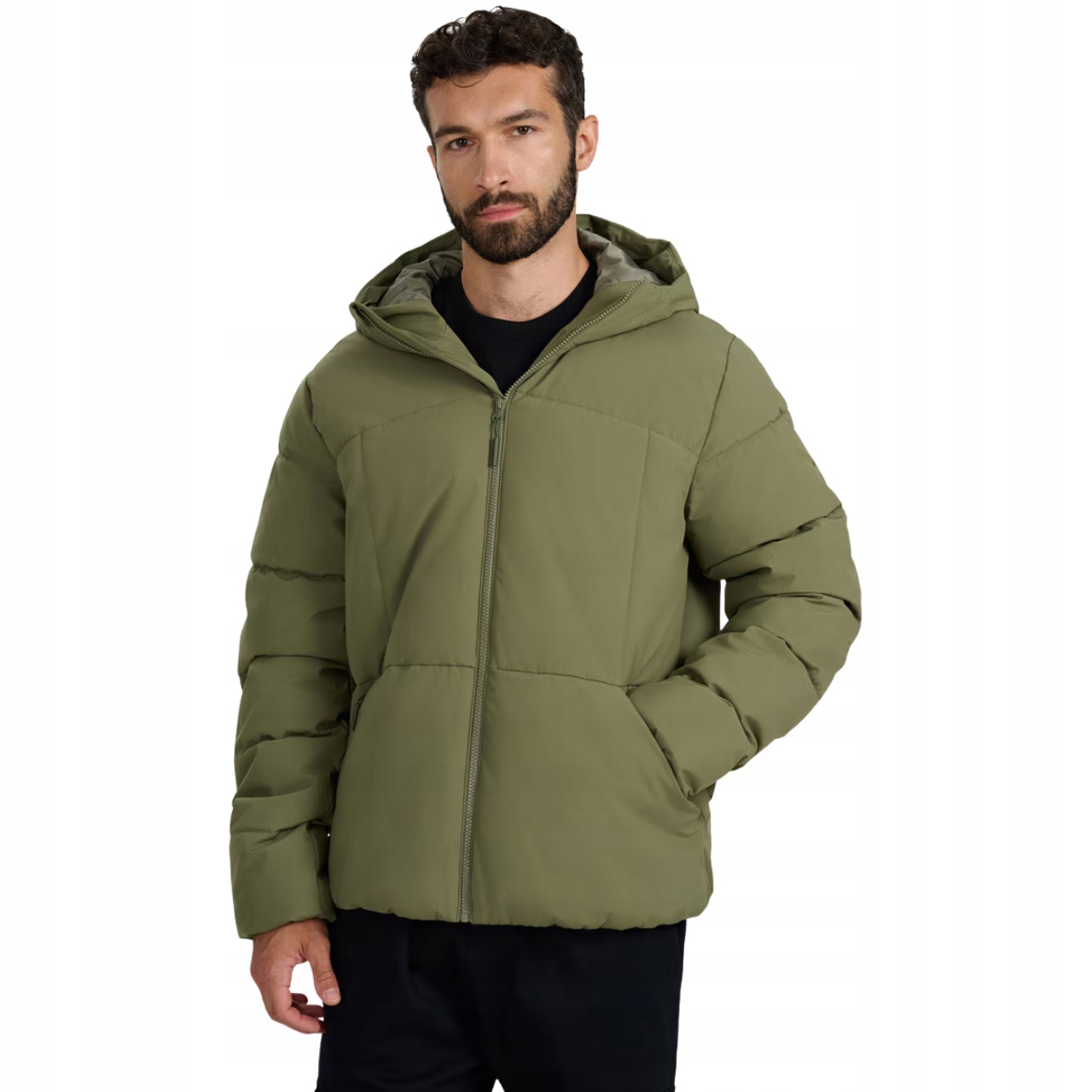 Pánská bunda 4F M0710 khaki 4FWAW25TDJAM0710 43S Velikost 2XL