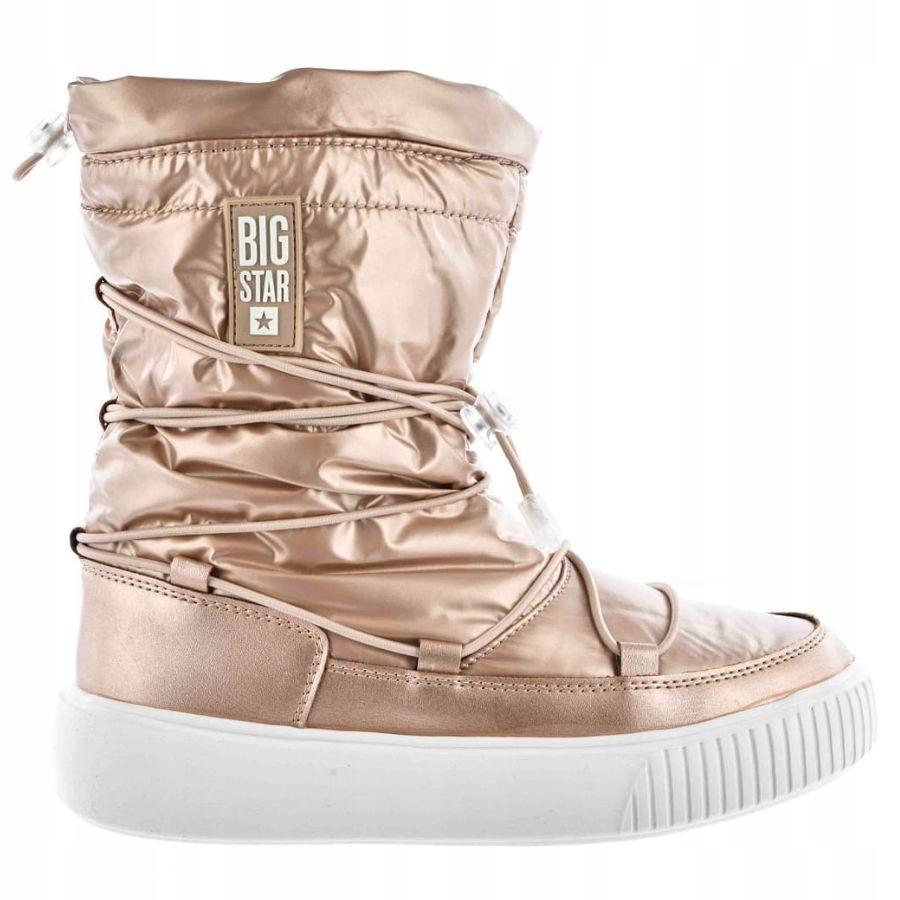 BUTY DAMSKIE ZIMOWE BIG STAR ŚNIEGOWCE OCIEPLANE BOTKI Model KK274194