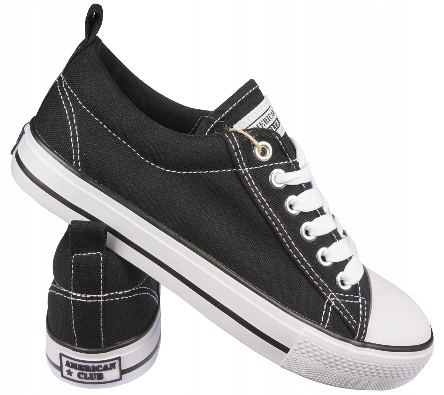 

Tenisówki męskie American Club LH05 Bl