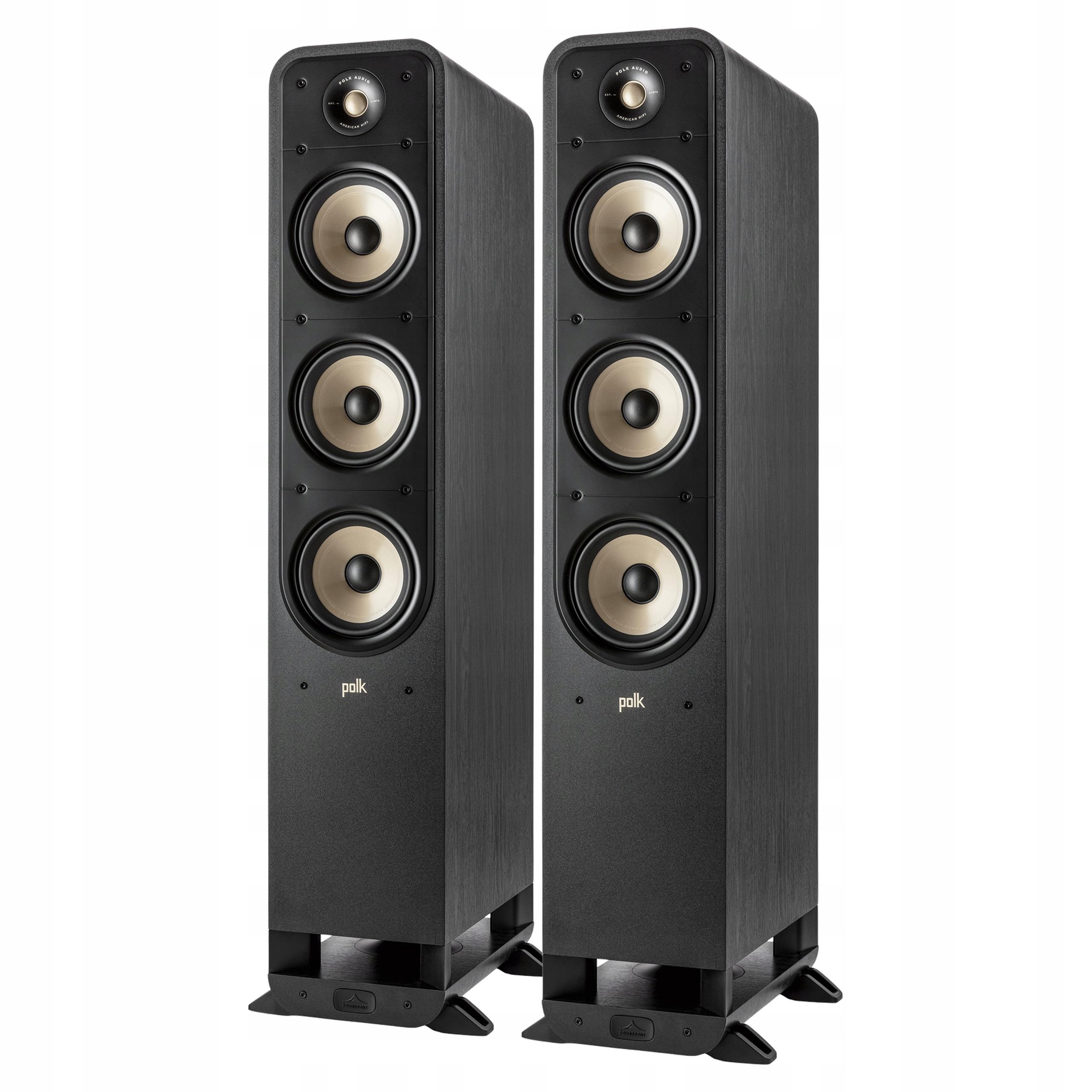 Kolumny Podłogowe Do Kina Hi-fi Polk Audio Signature Elite ES60 Czarne Para
