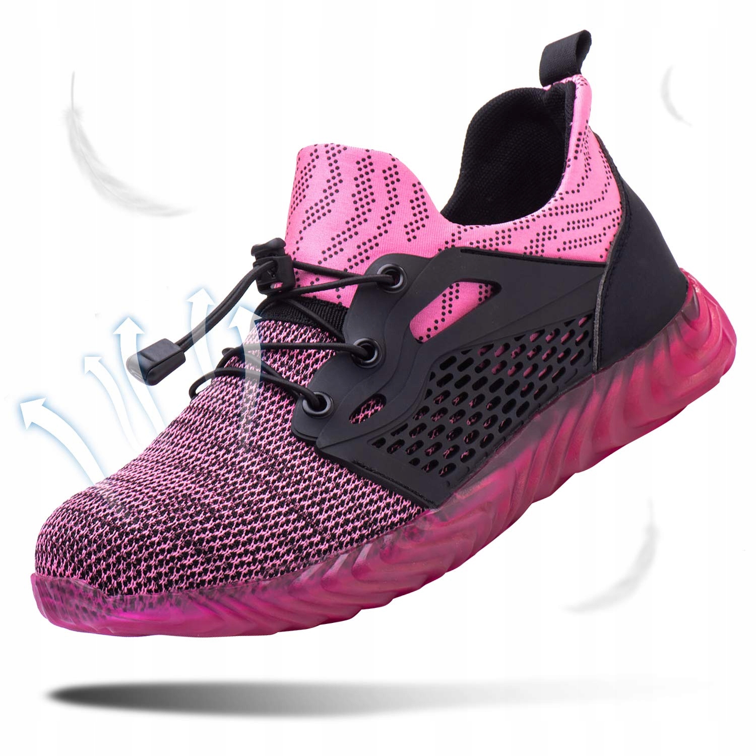 BUTY ROBOCZE Oddychający Z PODNOSKIEM LEKKIE 35-43 Cechy dodatkowe oddychające