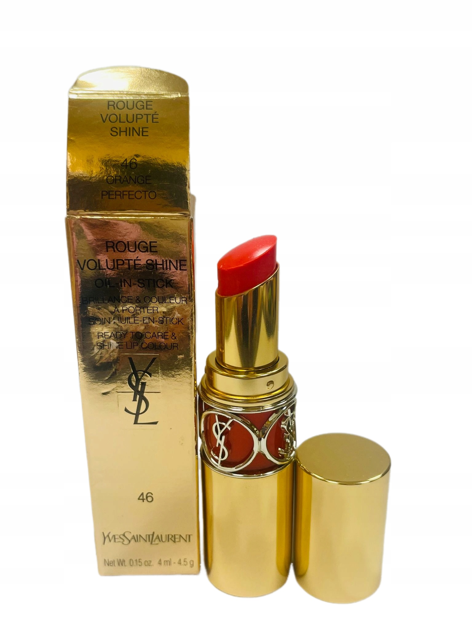 Ysl Rouge Volupte Shine 46 Orange Perfecto 4,5G