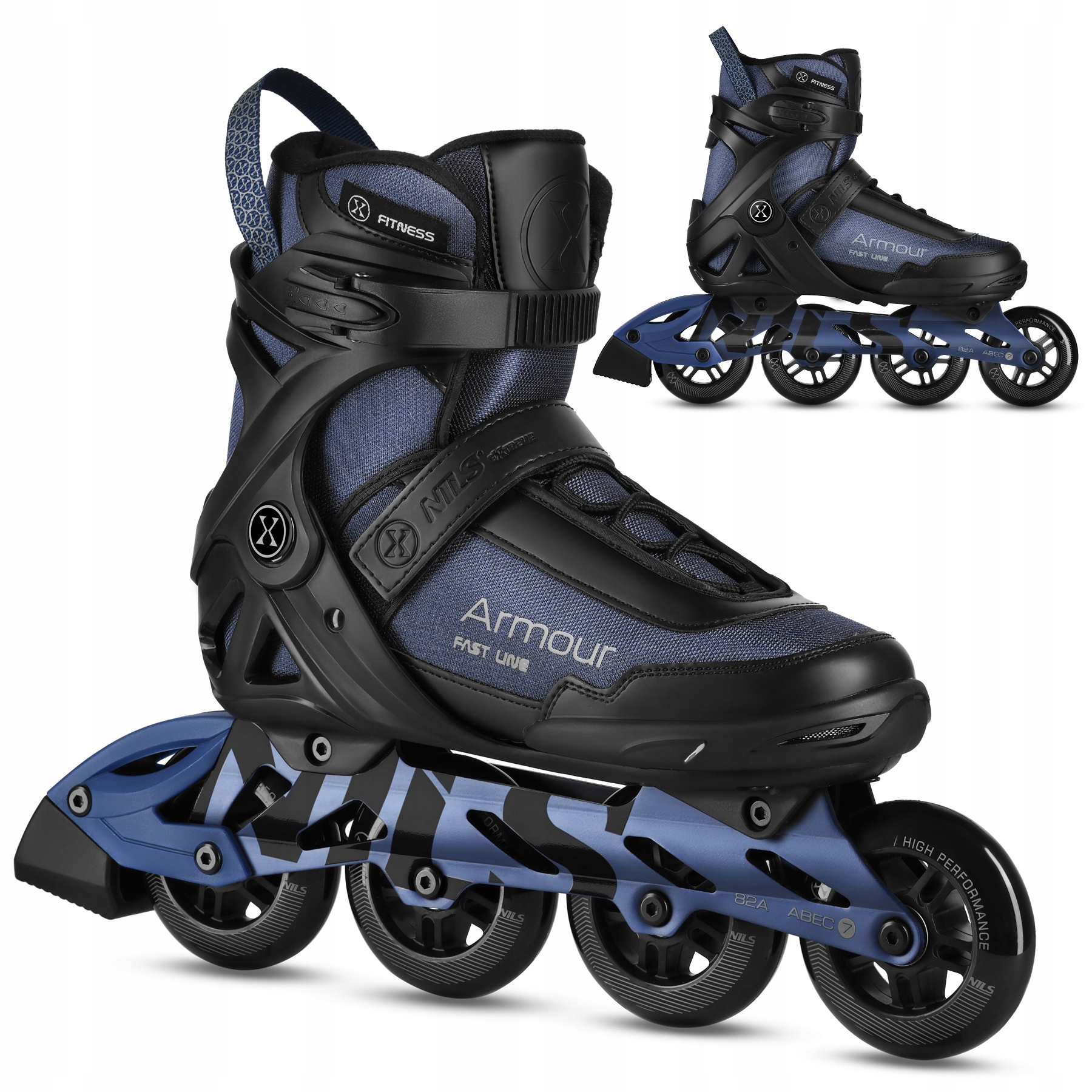 Nils Extreme Rolki dla dorosłych Armour NA22151 szare