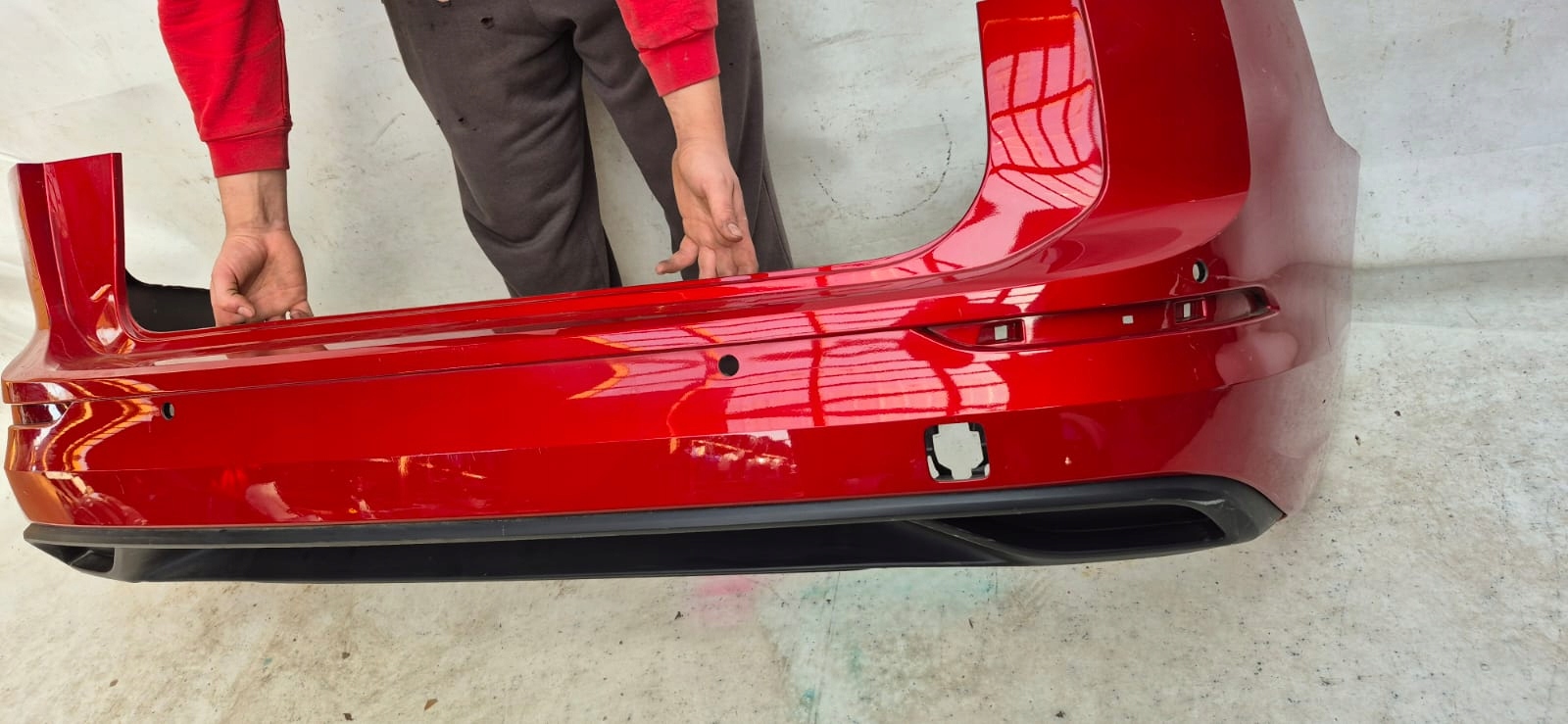 VW GOLF VIII VARIANT KOMBI 19- bumper rear part rear 4PDC