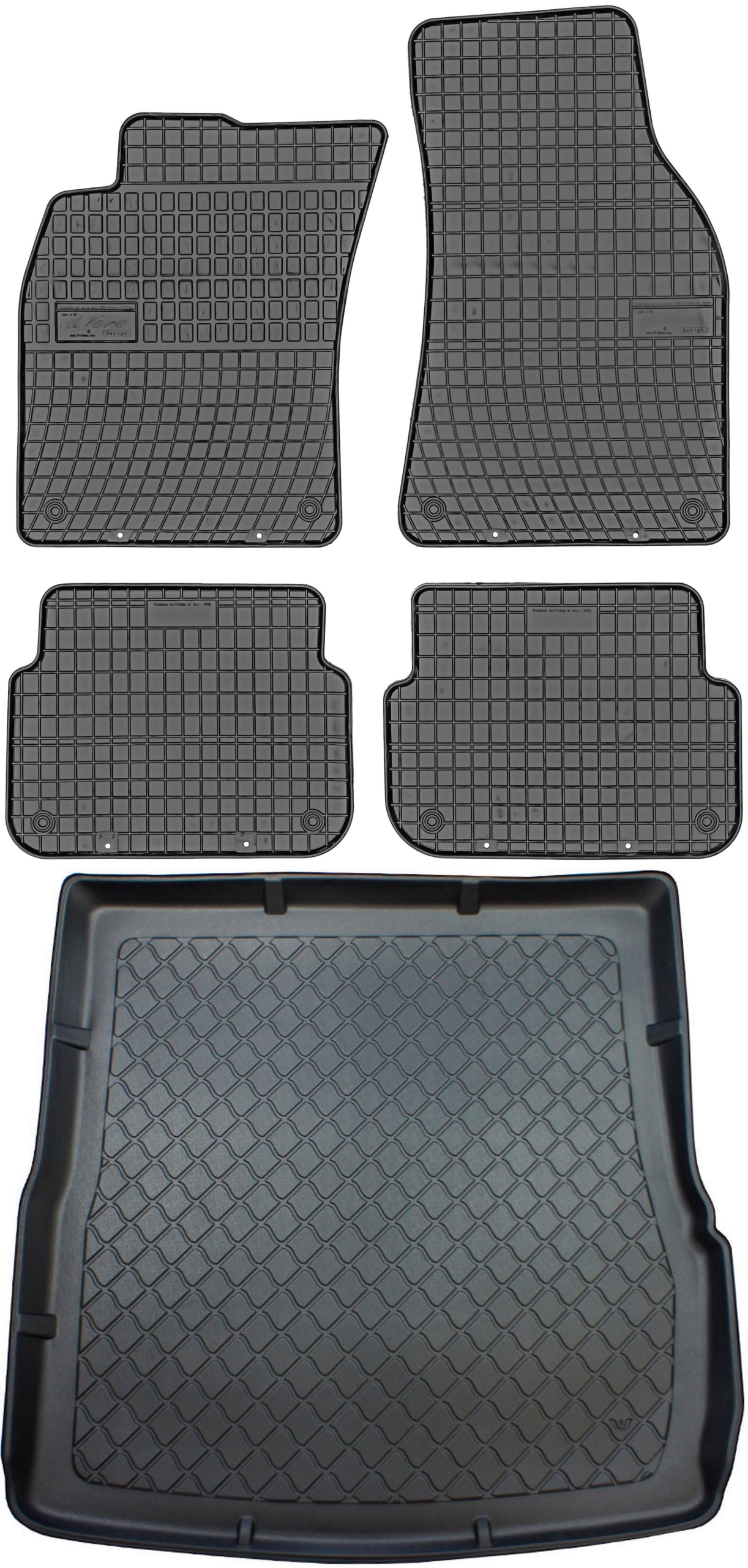 Audi A6 C6 Kombi 2004-2006 Koberce s rohožou