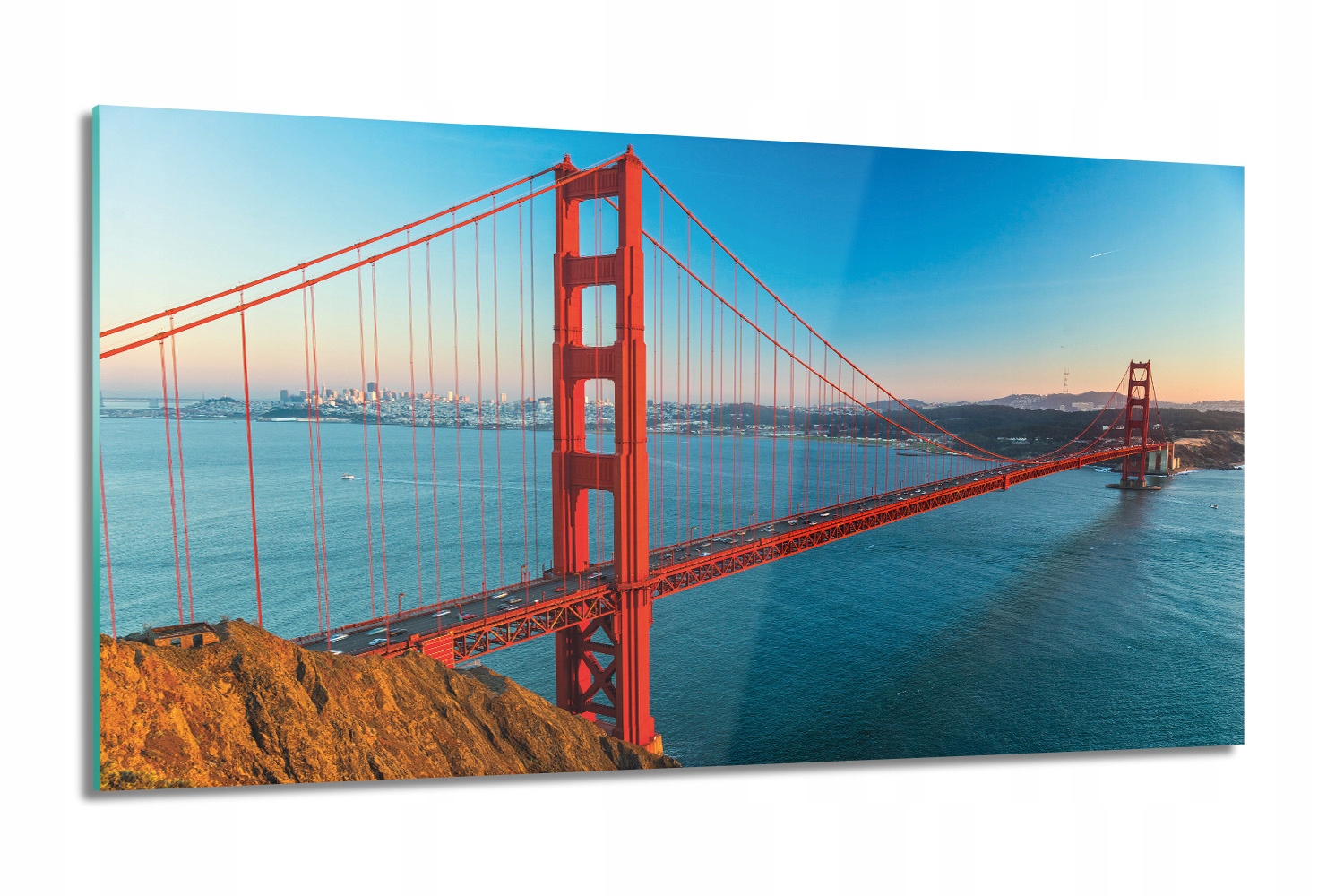 Most Golden Gate Foto-sklo fotoobraz 100x60