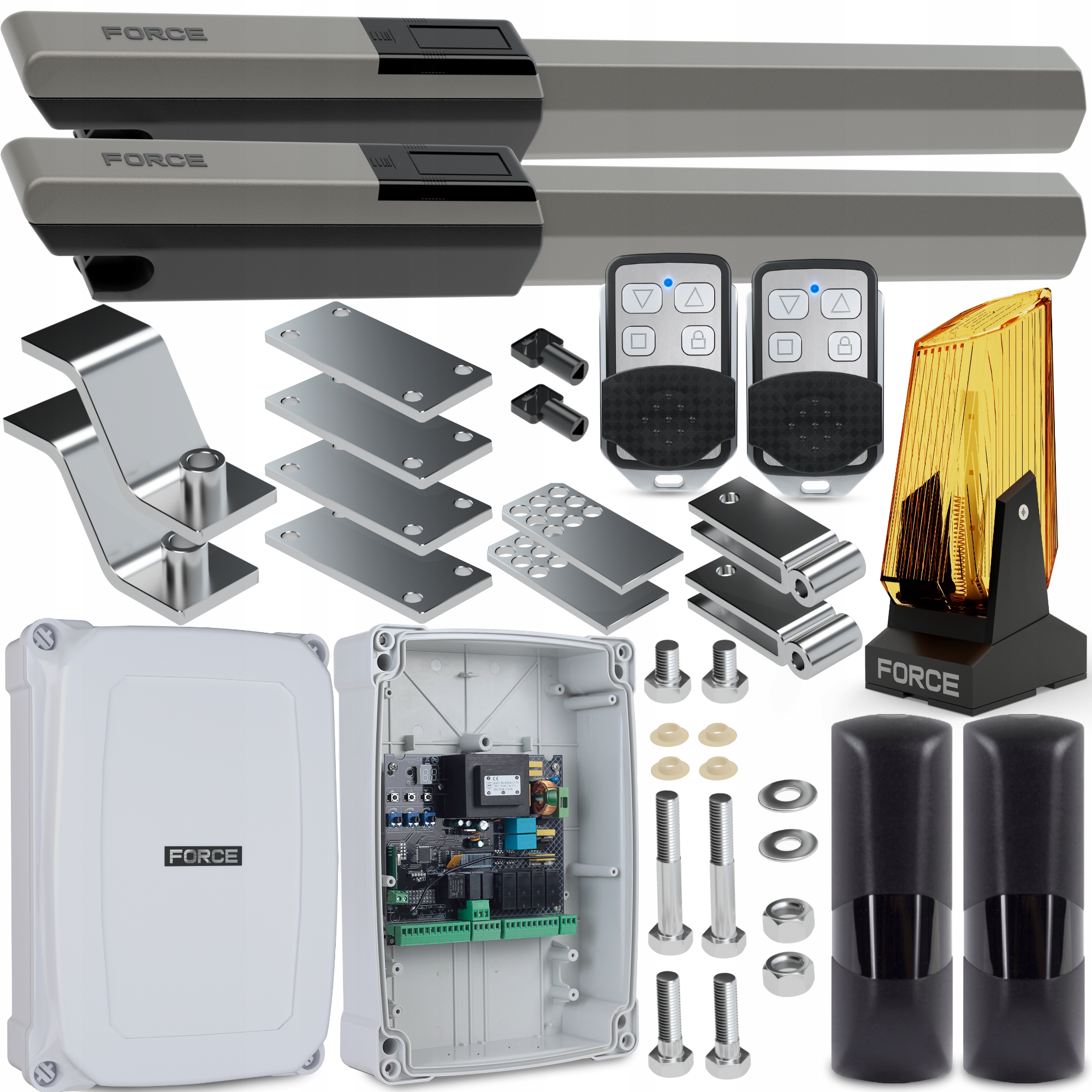 Sada Pro Křídlovou Bránu Force GT500 Ls Do 10 M 1000 Kg S Koncovkami