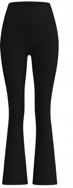 Spodnie wysoki stan sportowe dzwony Persit r. M