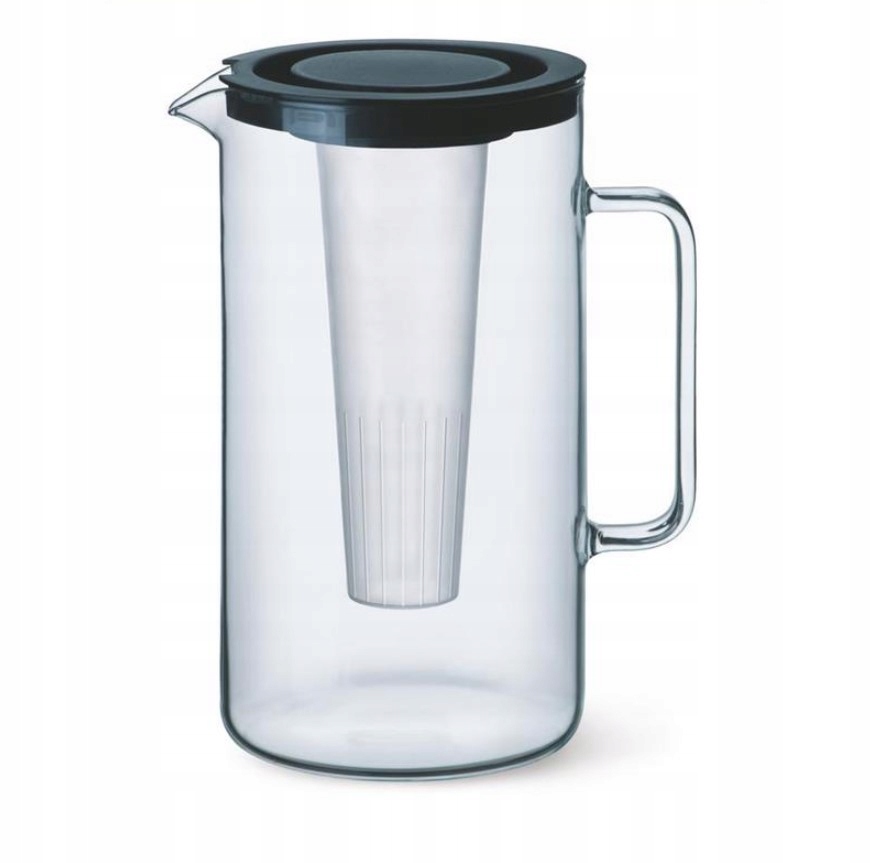 DZBANEK SZKLANY SIMAX ŻAROODPORNY 2,5 L Z WKŁADEM NA LÓD + ZAPARZACZ Kod producenta 2544/L/S