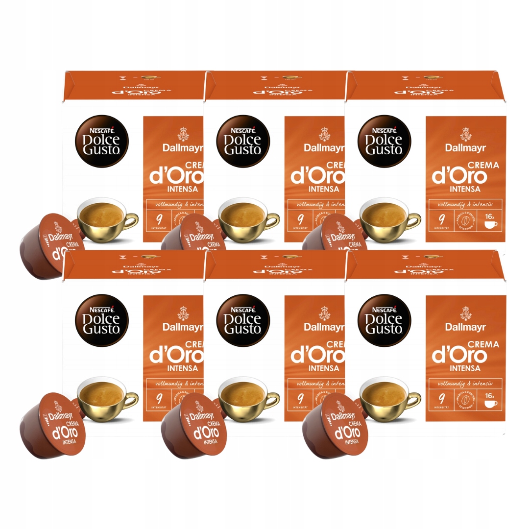 Kawa Dallmayr Nescafé Dolce Gusto Crema d'Oro intensa 6x16 kapsułek