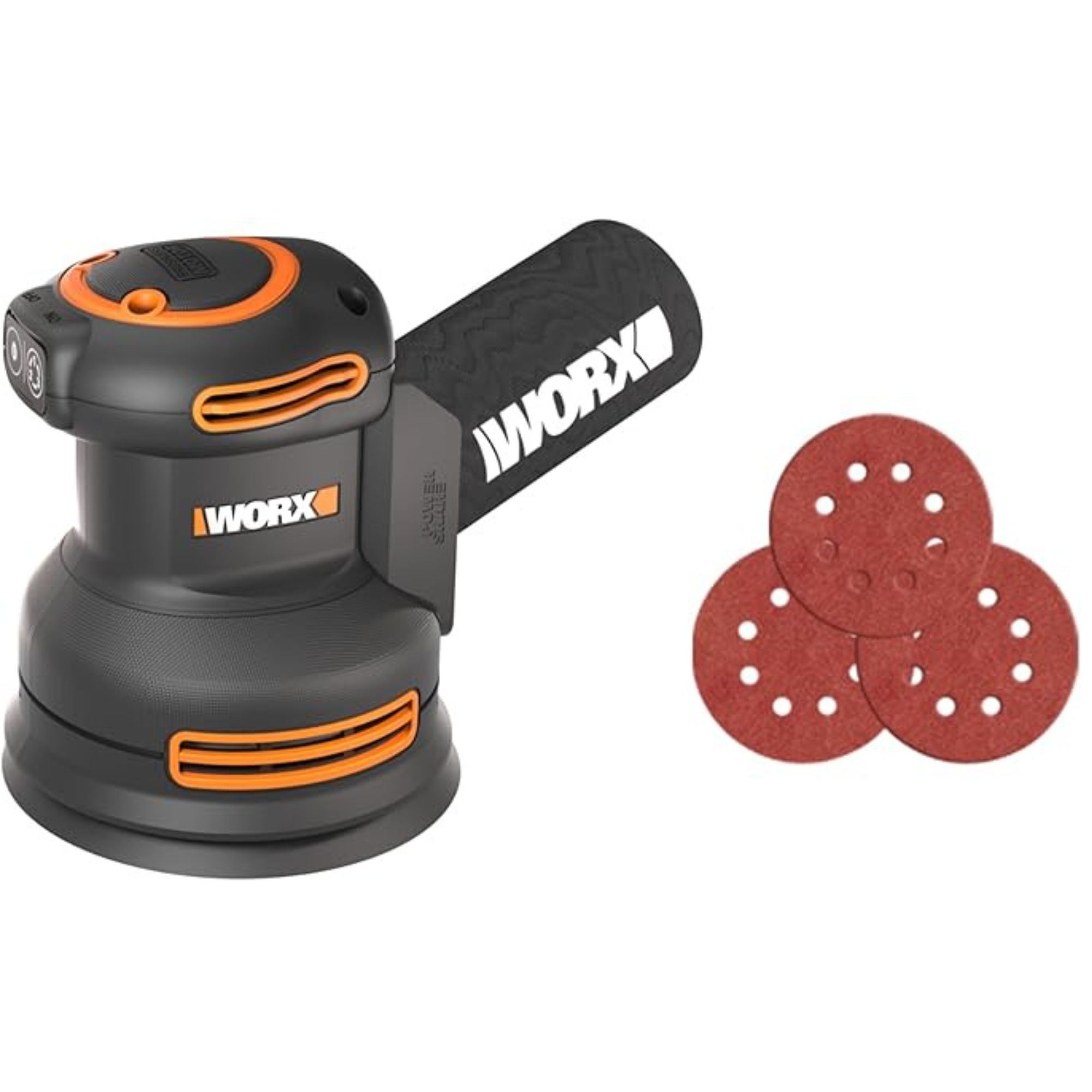 Szlifierka mimośrodowa Worx WX823.9 3-biegowa regulacja 20V