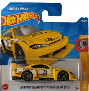 

Hot Wheels Nissan Silvia [S15] Żółty Nowy