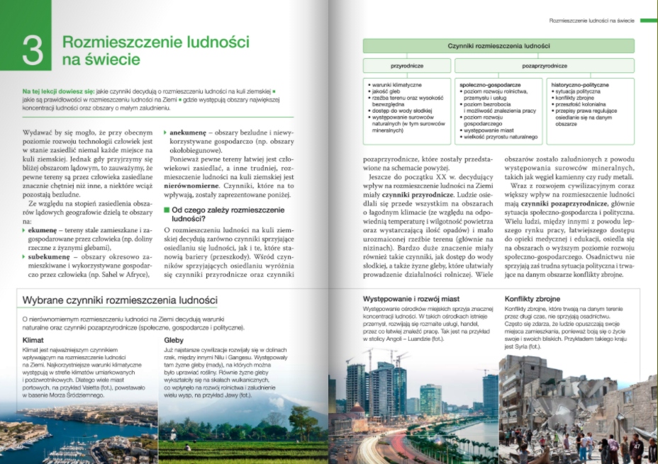 OBLICZA GEOGRAFII 2 PODRĘCZNIK NOWA ERA LICEUM ZP Przedmiot Geografia