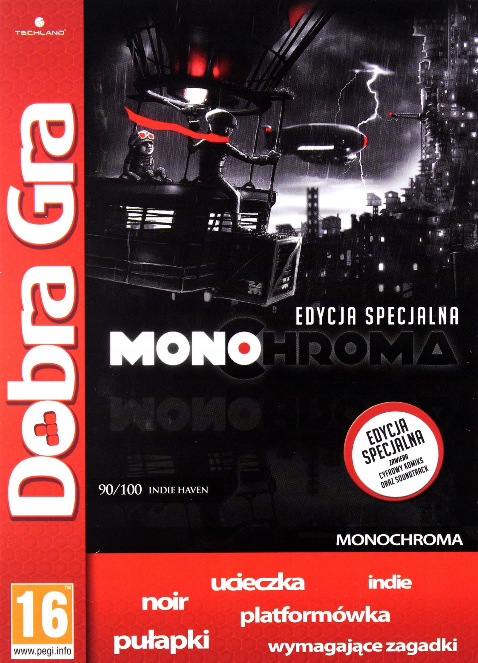 Dobra Gra Monochroma Edycja Rozszerzona [gra Pc]