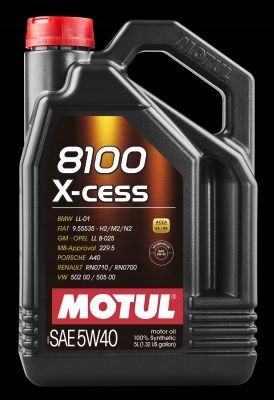 

Olej silnikowy syntetyk Motul 8100 X-cess 5l 5W-40