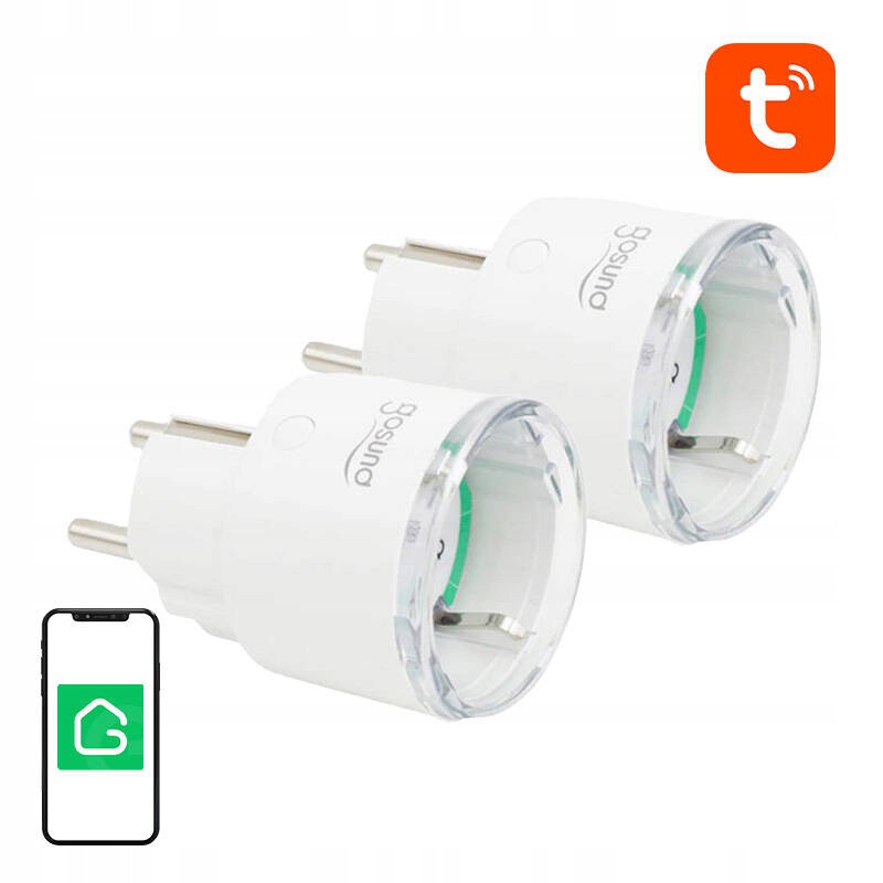 Smart zásuvka Gosund SP111 16A 3680W Wi-Fi Tuya 2-balení