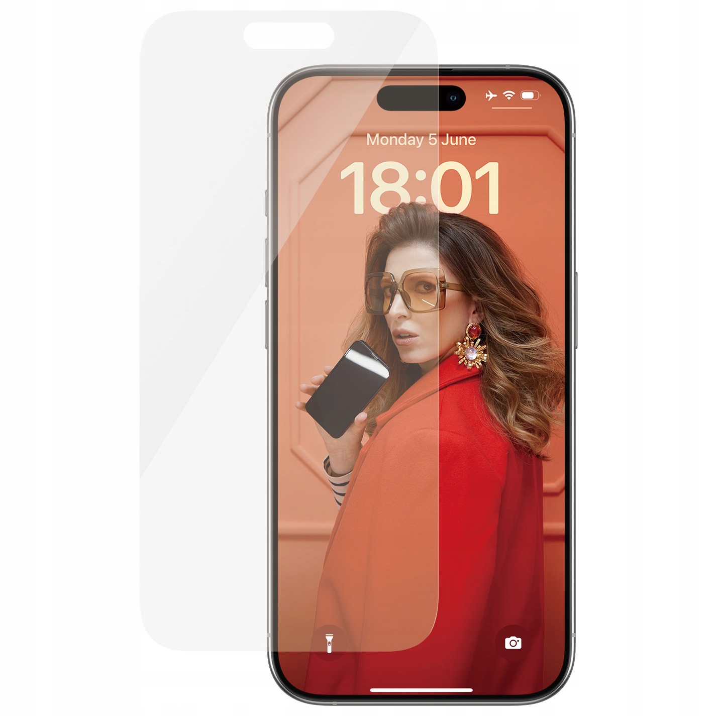 Szkło hartowane PanzerGlass do iPhone 15 Pro