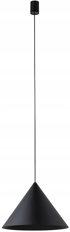 Nowodvorski Żyrandol 8001 Zenith Czarny Stożek