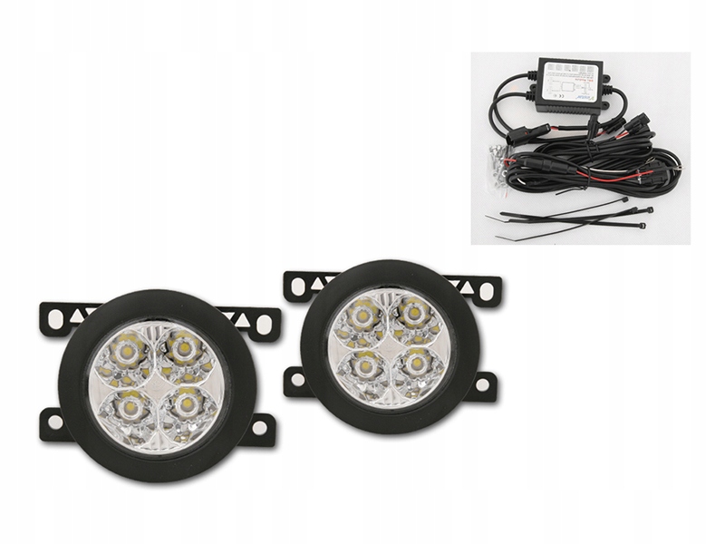 Led drl свет дневной opel peugeot renault subaru suzuki toyota ford