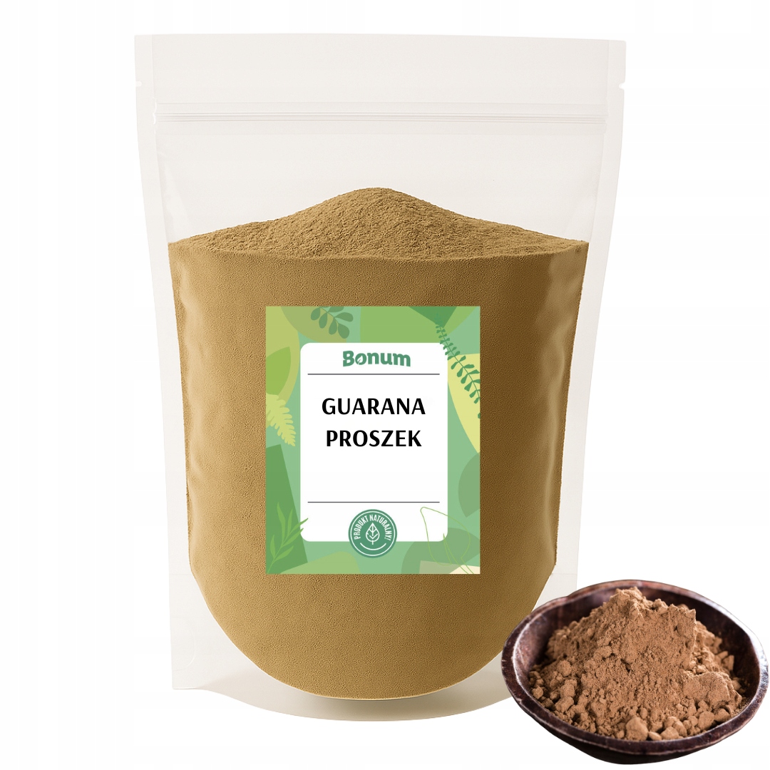 Guarana nanga v prášku 1 kg Bonum Energie Posílení Povzbuzení mletá!