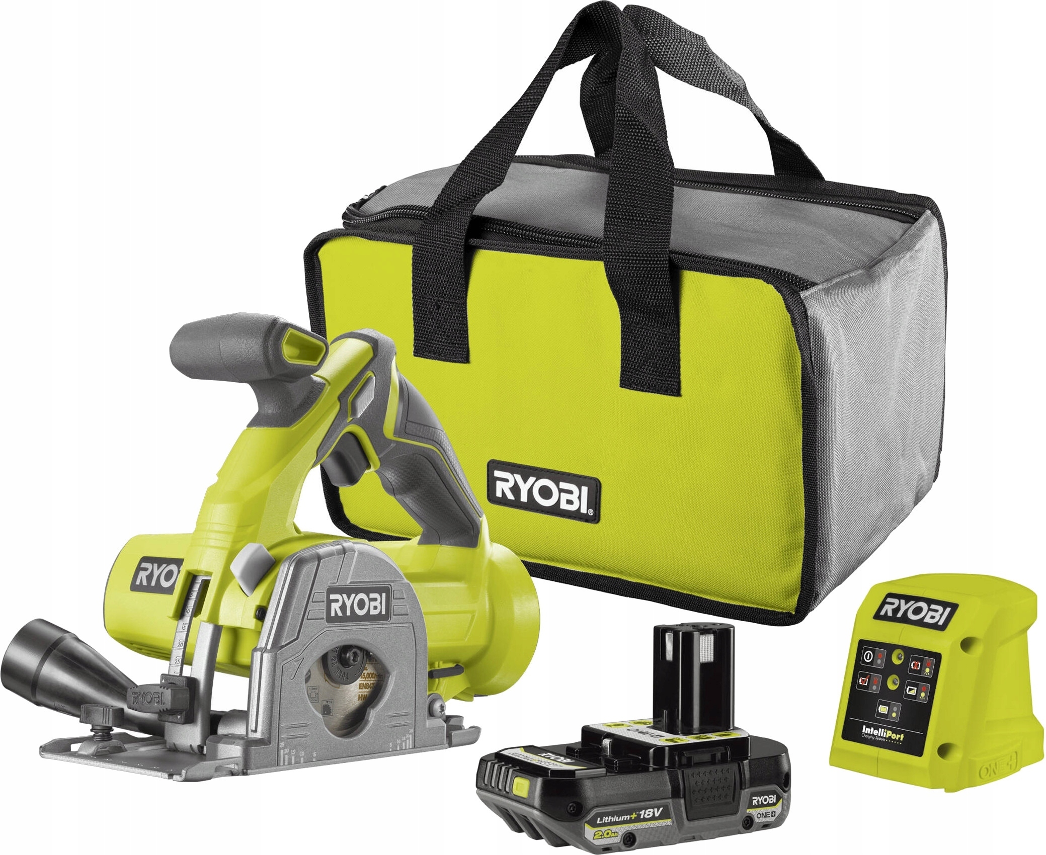 RYOBI PIŁA R18MMS-120S PILARKA TARCZOWA 18V 2,0Ah