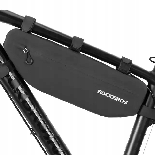 Torba Sakwa Rowerowa Do Roweru Na Rower Ramę Mostek Nylonowa Pojemna 3L