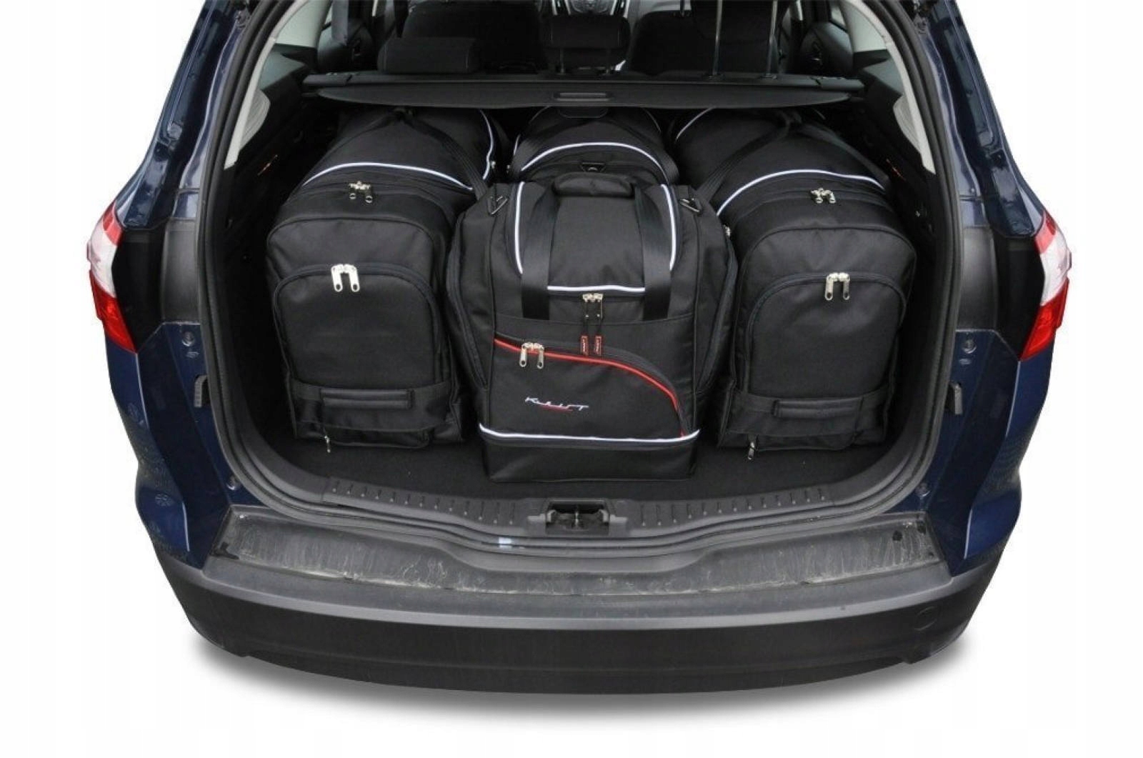 J&j Automotive Sada 4ks cestovných tašiek Sport pre Ford Focus Kombi 2011-