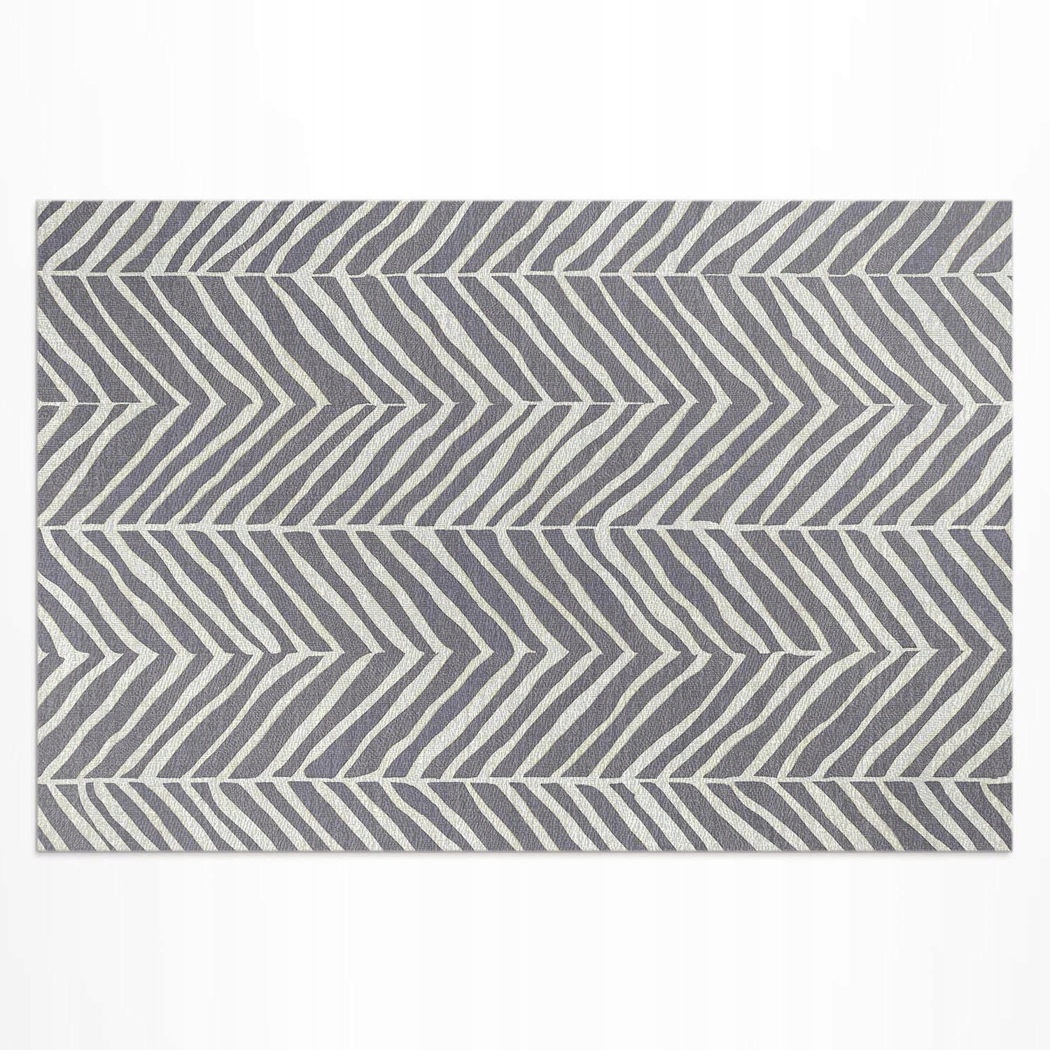 Vinylový koberec na terasu Boho nepravidelné línie indiánsky štýl 225 x 150 cm