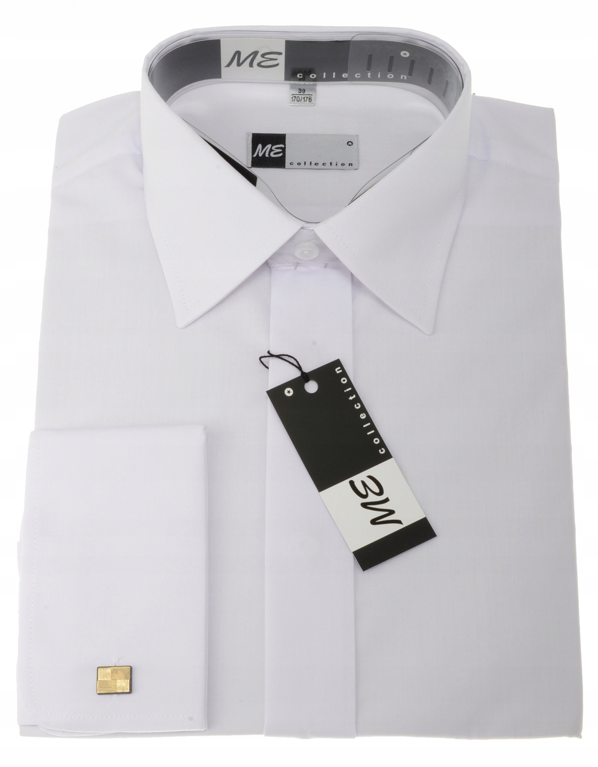 Koszula na spinki POLSKA Regular 37 176/182 Model Spinki