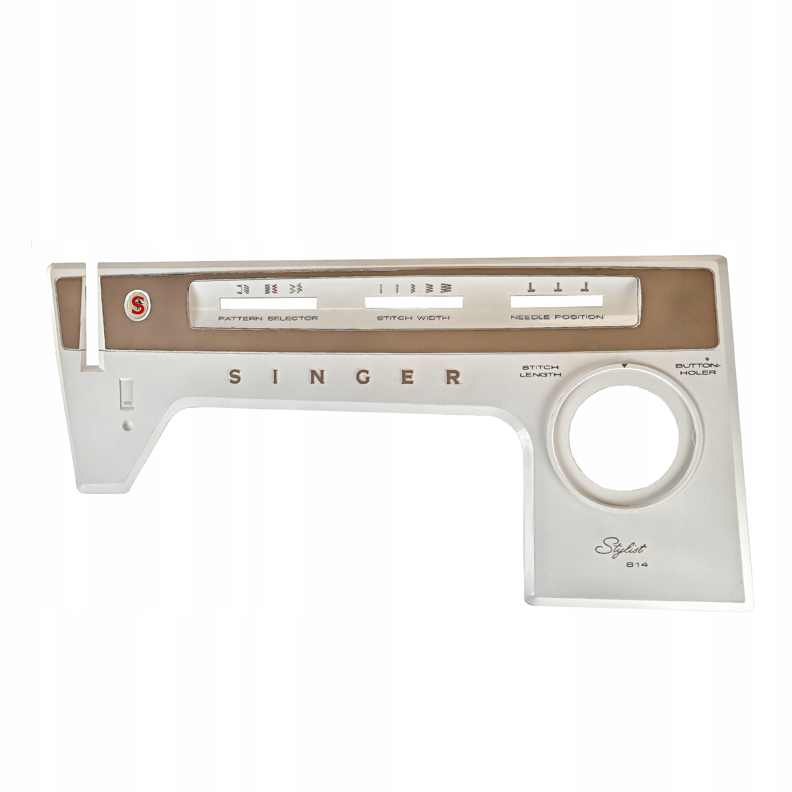 Tabliczka informacyjna maszyn do szycia Singer Kl. 800 Oryginał